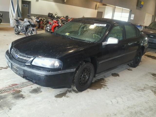 2G1WF52E539378414 - 2003 CHEVROLET IMPALA 黑色 照片 2