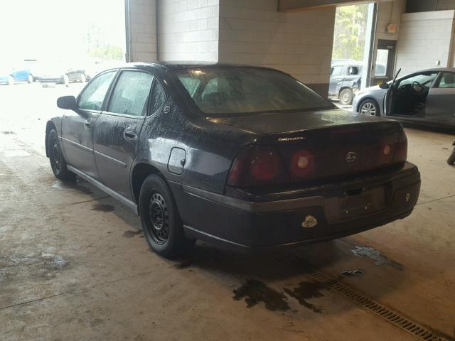 2G1WF52E539378414 - 2003 CHEVROLET IMPALA 黑色 照片 3