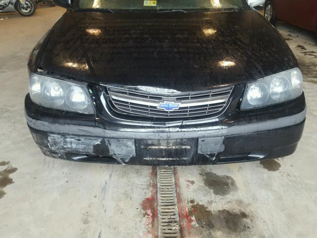 2G1WF52E539378414 - 2003 CHEVROLET IMPALA 黑色 照片 9