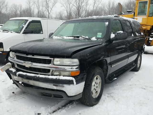 1GNFK16T84J106568 - 2004 CHEVROLET SUBURBAN K BLACK photo 2