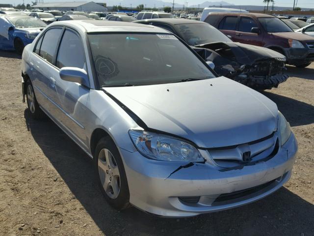 2HGES26744H642501 - 2004 HONDA CIVIC EX GRAY photo 1