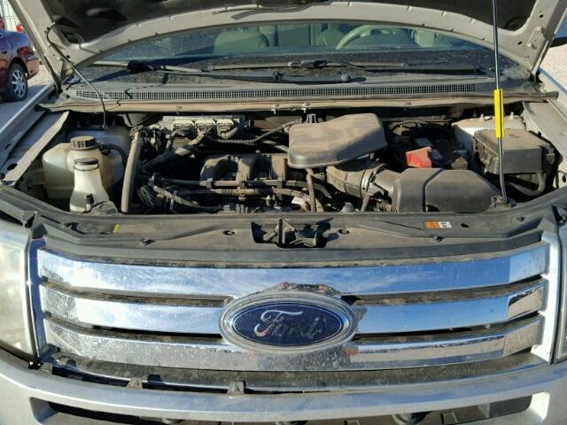 2FMDK3KC8ABA52900 - 2010 FORD EDGE LIMIT SILVER photo 7