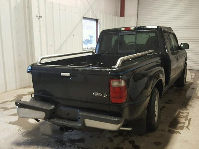 1FTYR14U82TA57429 - 2002 FORD RANGER SUP BLACK photo 4