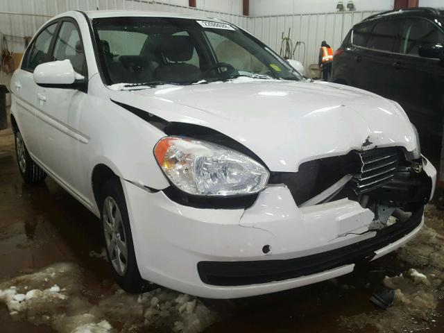 KMHCN4AC0AU475023 - 2010 HYUNDAI ACCENT GLS WHITE photo 1