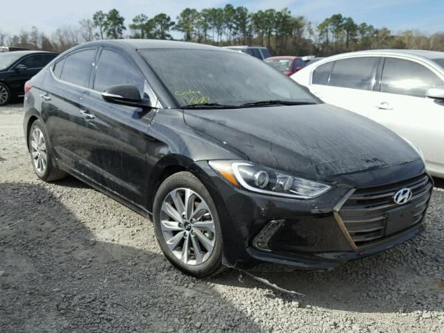 5NPD84LF5HH181323 - 2017 HYUNDAI ELANTRA SE BLACK photo 1