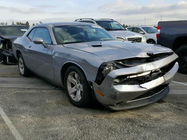 2C3CDYAG0EH101767 - 2014 DODGE CHALLENGER GRAY photo 1