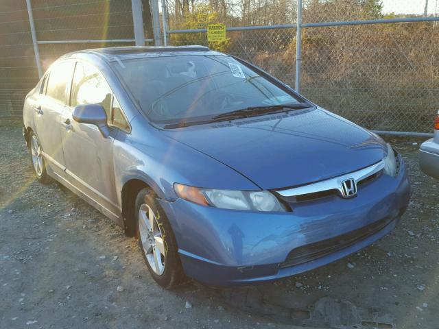 1HGFA168X8L042052 - 2008 HONDA CIVIC EX Mavi foto 1