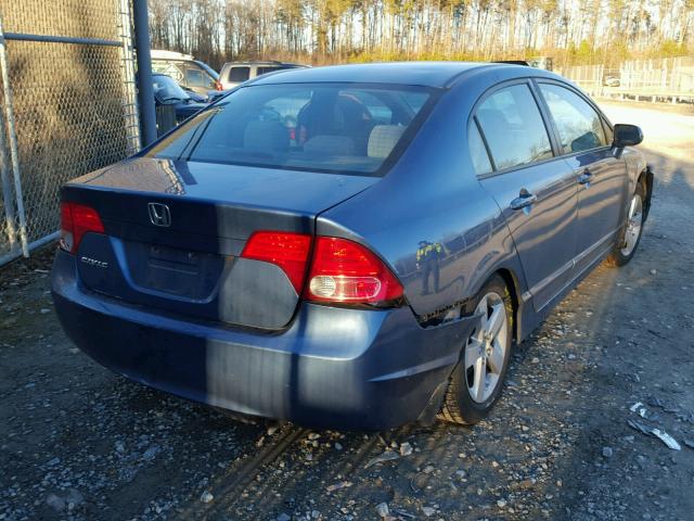 1HGFA168X8L042052 - 2008 HONDA CIVIC EX Mavi foto 4