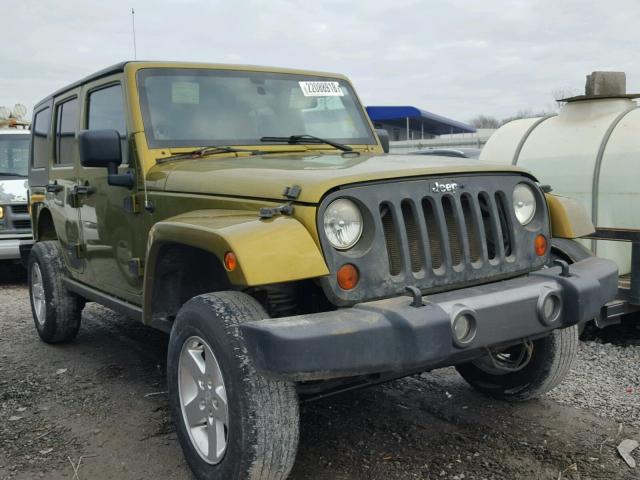 1J8GA59178L544809 - 2008 JEEP WRANGLER U GREEN photo 1