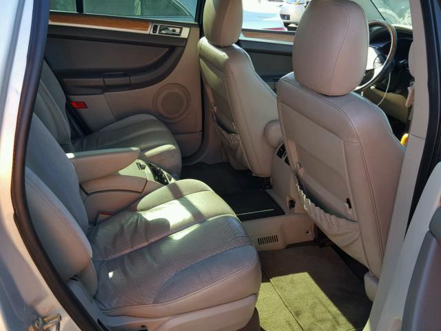 2A8GF78446R619642 - 2006 CHRYSLER PACIFICA L SILVER photo 6