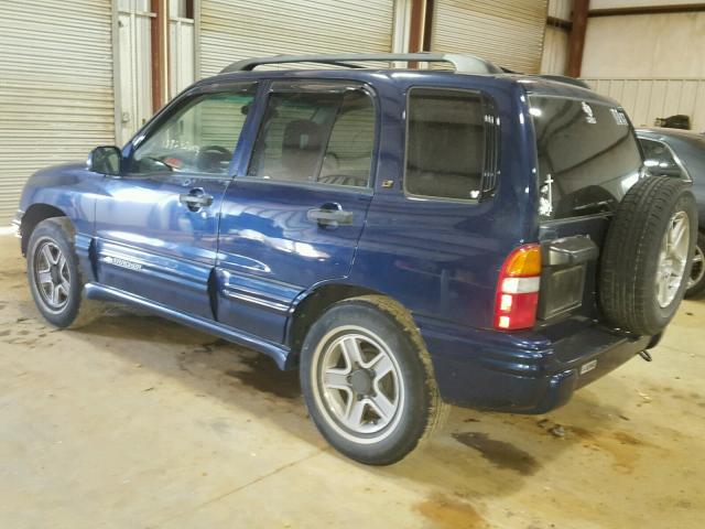 2CNBE634236904869 - 2003 CHEVROLET TRACKER LT BLUE photo 3