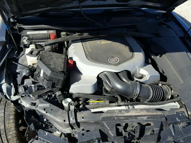 1G6DX67D180121319 - 2008 CADILLAC STS-V GRAY photo 7