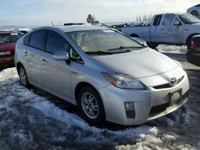 JTDKN3DU6B0263105 - 2011 TOYOTA PRIUS SILVER photo 1