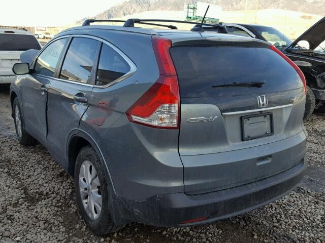 JHLRM3H74CC003228 - 2012 HONDA CR-V EXL Zielony zdjęcie 3