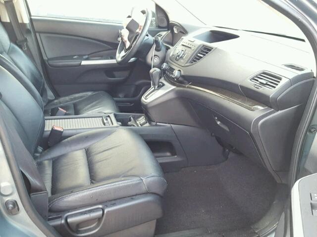 JHLRM3H74CC003228 - 2012 HONDA CR-V EXL Zielony zdjęcie 5