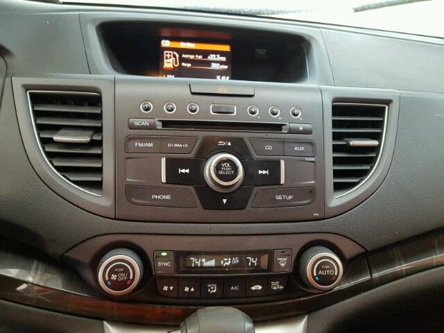 JHLRM3H74CC003228 - 2012 HONDA CR-V EXL Zielony zdjęcie 9