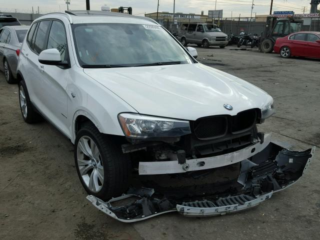 5UXWZ7C52G0R32323 - 2016 BMW X3 SDRIVE2 WHITE photo 1