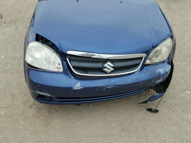 KL5JD56Z86K396628 - 2006 SUZUKI FORENZA BLUE photo 7