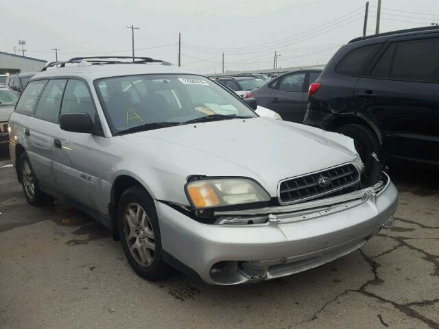 4S3BH675047612752 - 2004 SUBARU LEGACY OUT SILVER photo 1