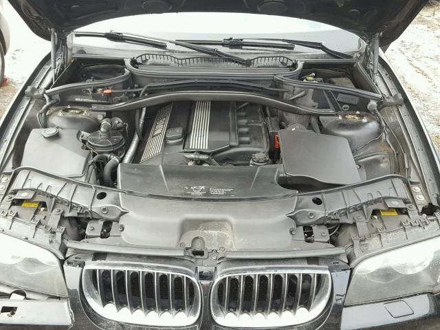 WBXPA93446WG78910 - 2006 BMW X3 3.0I BLACK photo 7