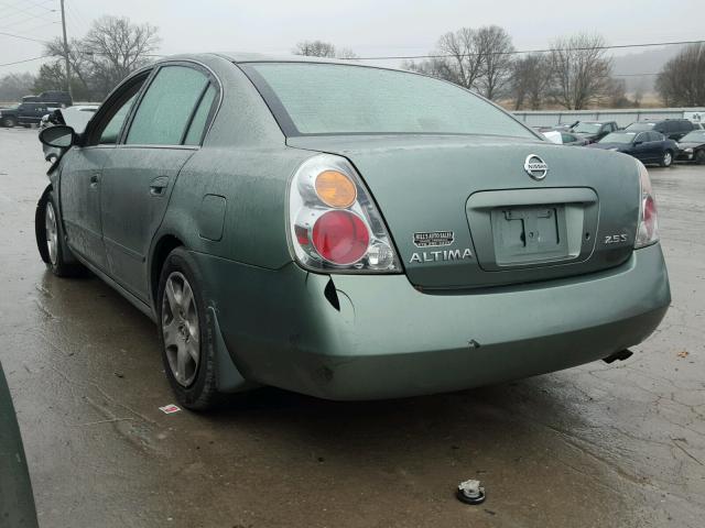 1N4AL11D13C181699 - 2003 NISSAN ALTIMA BAS GREEN photo 3