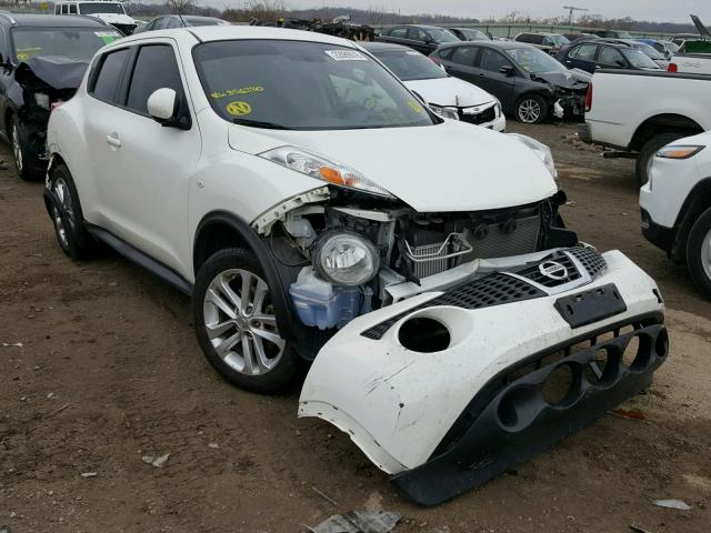 JN8AF5MR8ET356330 - 2014 NISSAN JUKE S WHITE photo 1