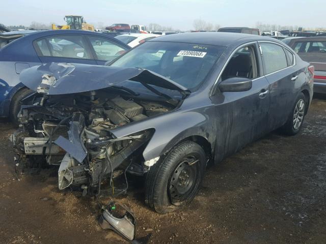 1N4AL3AP3DC196955 - 2013 NISSAN ALTIMA 2.5 GRAY photo 2