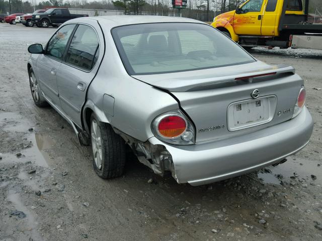 JN1DA31A73T417418 - 2003 NISSAN MAXIMA GLE SILVER photo 3