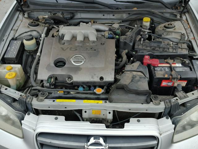 JN1DA31A73T417418 - 2003 NISSAN MAXIMA GLE SILVER photo 7