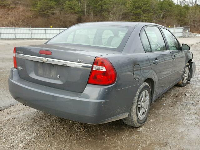 1G1ZS58FX7F125885 - 2007 CHEVROLET MALIBU LS GRAY photo 4