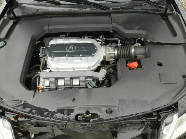 19UUA8F20AA021255 - 2010 ACURA TL BLACK photo 7