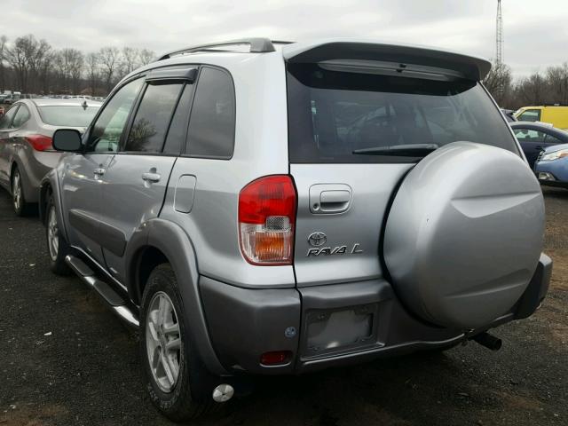 JTEGH20V510018666 - 2001 TOYOTA RAV4 SILVER photo 3