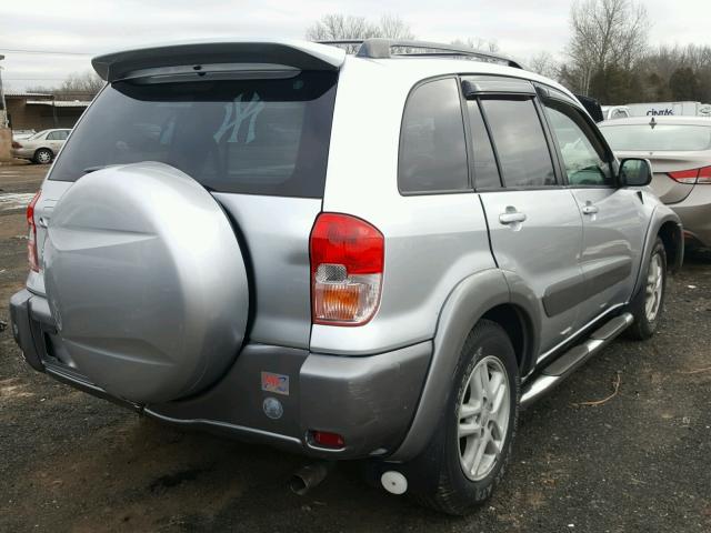 JTEGH20V510018666 - 2001 TOYOTA RAV4 SILVER photo 4