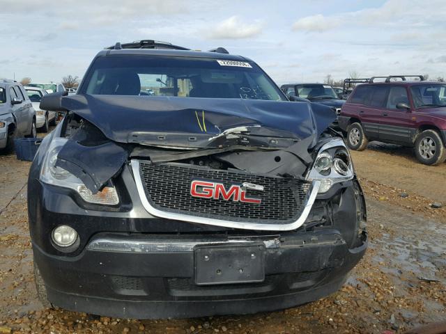 1GKKRNED5CJ375263 - 2012 GMC ACADIA SLE BLACK photo 7