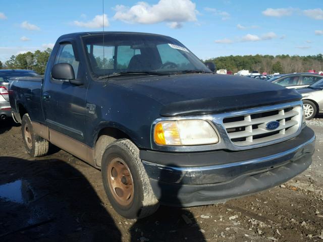 1FTRF17W3XNA86276 - 1999 FORD F150 GREEN photo 1