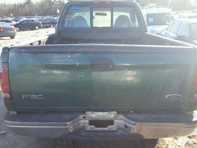 1FTRF17W3XNA86276 - 1999 FORD F150 GREEN photo 6