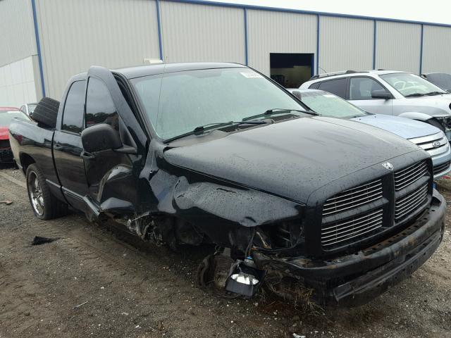 1D7HA18D85S233137 - 2005 DODGE RAM 1500 S BLACK photo 1