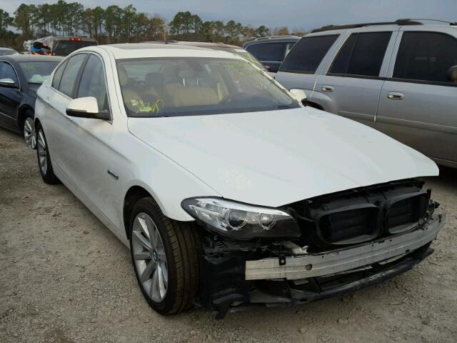 WBA5B1C50FG125901 - 2015 BMW 535 I WHITE photo 1