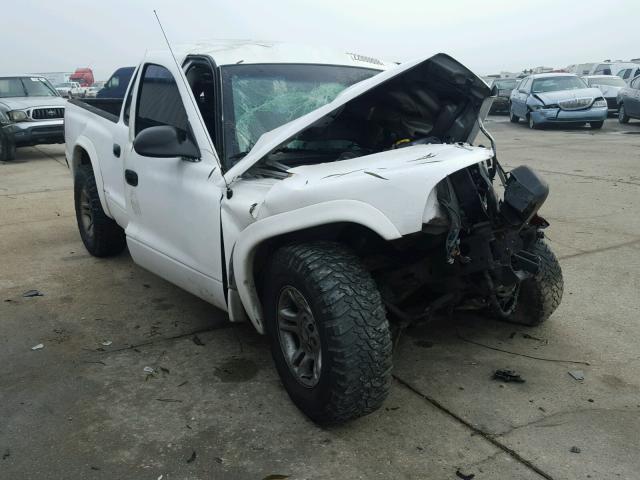 1B7GL2AN3YS715737 - 2000 DODGE DAKOTA QUA WHITE photo 1