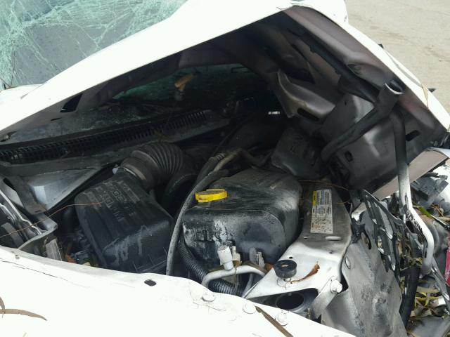 1B7GL2AN3YS715737 - 2000 DODGE DAKOTA QUA WHITE photo 7