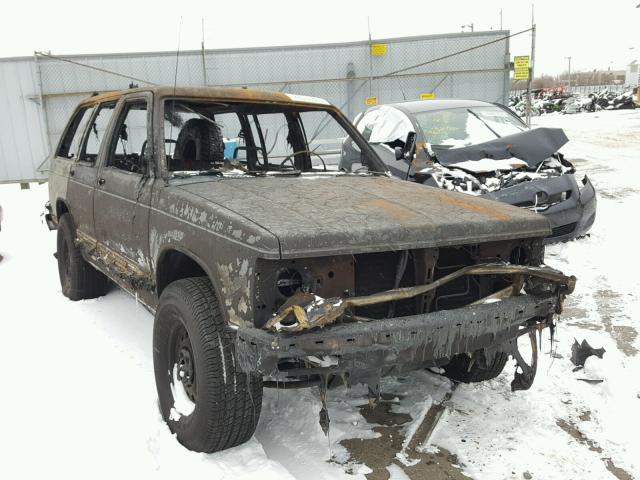 1GNDT13W0N2197687 - 1992 CHEVROLET BLAZER S10 BURN photo 1