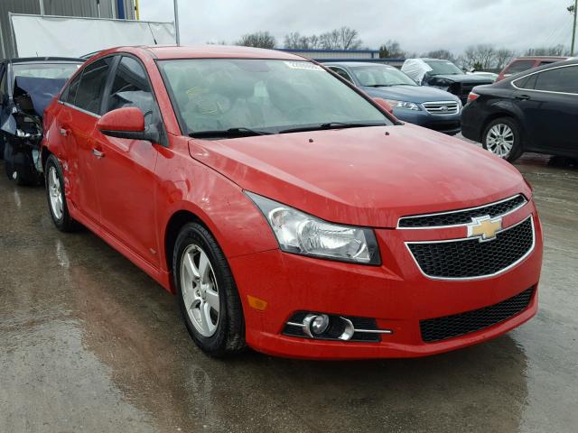 1G1PC5SB1D7108215 - 2013 CHEVROLET CRUZE LT RED photo 1