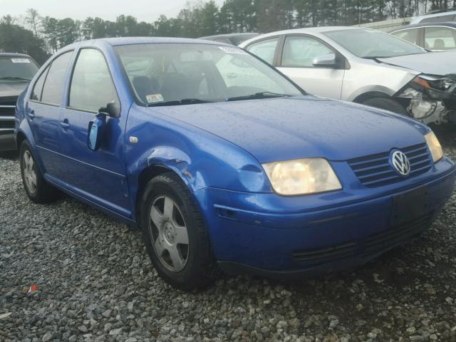 3VWSK29M41M065045 - 2001 VOLKSWAGEN JETTA GLS BLUE photo 1