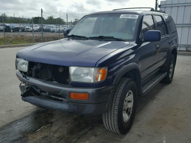 JT3HN86R2W0174674 - 1998 TOYOTA 4RUNNER SR BLUE photo 2