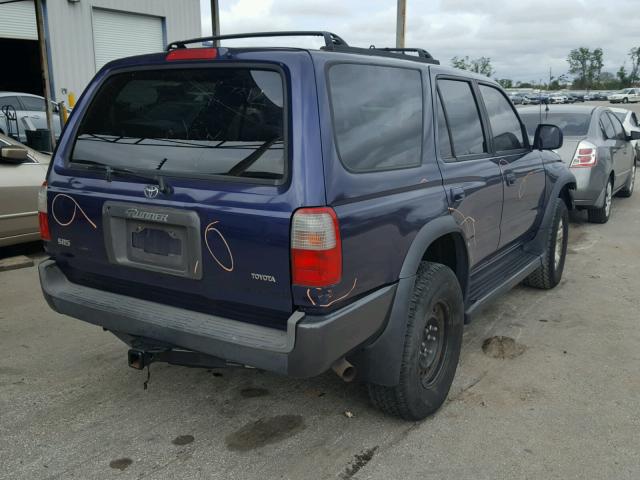 JT3HN86R2W0174674 - 1998 TOYOTA 4RUNNER SR BLUE photo 4