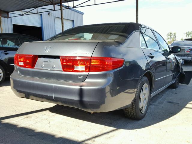 1HGCM56415A116917 - 2005 HONDA ACCORD LX GRAY photo 4