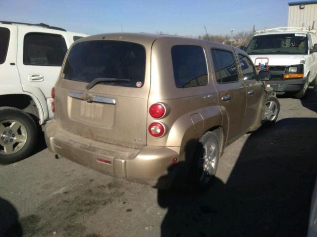3GNDA13D77S535081 - 2007 CHEVROLET HHR LS GOLD photo 4