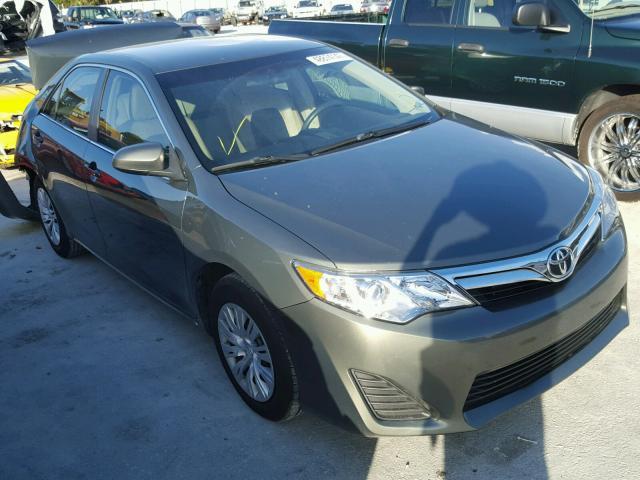 4T1BF1FK3DU675180 - 2013 TOYOTA CAMRY L GRAY photo 1