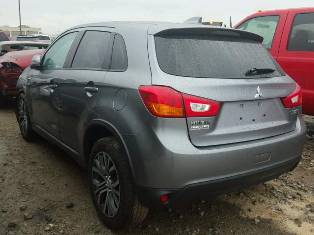 JA4AP3AU8HZ040914 - 2017 MITSUBISHI OUTLANDER GRAY photo 3