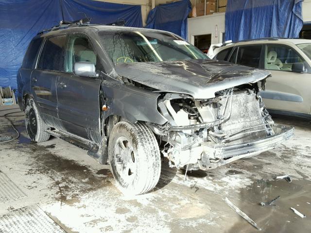 5FNYF28348B000415 - 2008 HONDA PILOT SE GRAY photo 1